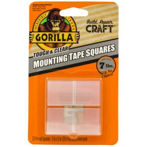 Gorilla Mounting Tape Squares