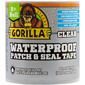 Gorilla Waterproof Patch & Seal Tape Clear