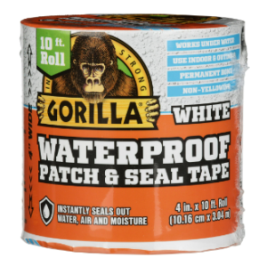 Gorilla Waterproof Patch & Seal Tape White